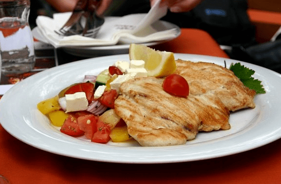 Meat with vegetables